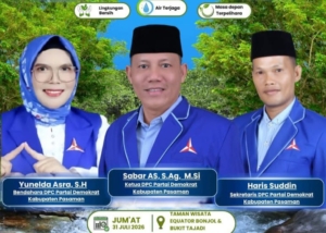 Partai Demokrat Pasaman Matangkan Aksi Nasional “Asri Langit Biru”, Sabar AS: Menanam Pohon Berarti Menanam Harapan Masa Depan