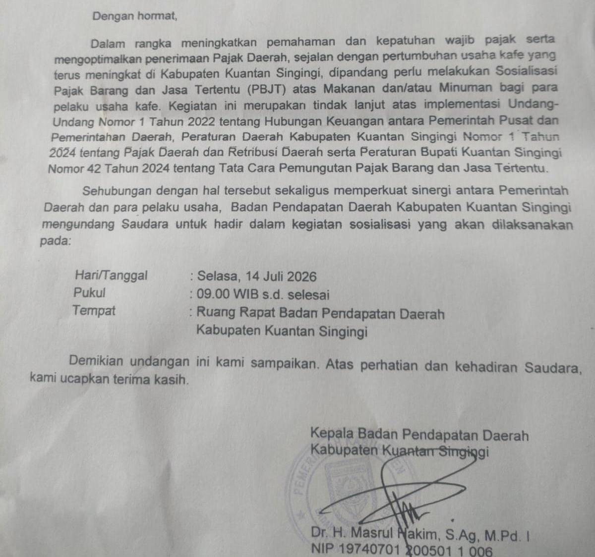 PAD Dikejar, Hutang Menumpuk, Gaji Mandek. PKL Kuansing: “Jangan Bebani Rakyat Kecil Lagi.!”