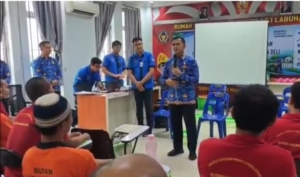 Basuh Kaki, Sentuh Hati: Rutan Labuhan Deli Bangun Harapan Baru bagi Warga Binaan