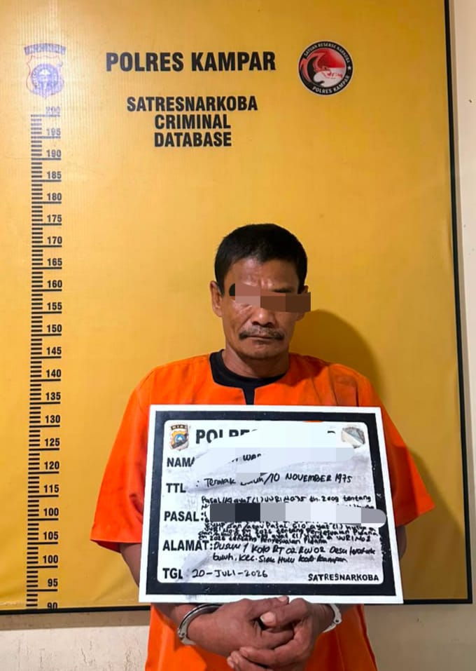 Terendus Informasi Warga, Polsek Siak Hulu Bongkar Dugaan Peredaran Sabu di Teratak Buluh