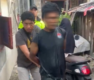 Sat Reskrim Polres Pelabuhan Belawan Tangkap Pelaku Perampokan Mobil Box JNT Express