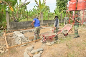 Satgas TMMD Ke-129 Kodim 0102/Pidie Kebut Pembangunan MCK, Tingkatkan Sanitasi dan Kesehatan Warga
