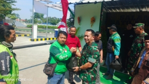 Satu Posko Sejuta Kepedulian,Kodim 0506/Tangerang Buka Shelter Grab sebagai Ruang Komunikasi Baru Wujudkan Kamtibmas  ‎