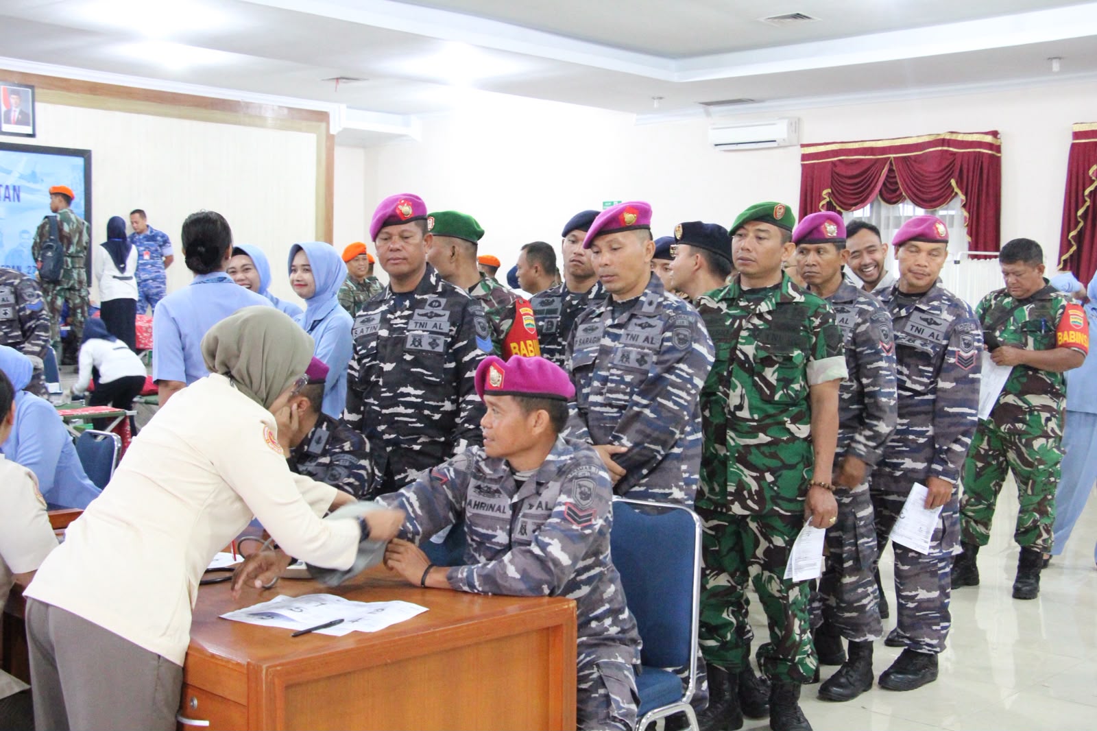 Hari Bakti TNI AU ke-79, Resimen Hanud 1 Pasgat Tebar Kepedulian Lewat Donor Darah dan Layanan Kesehatan