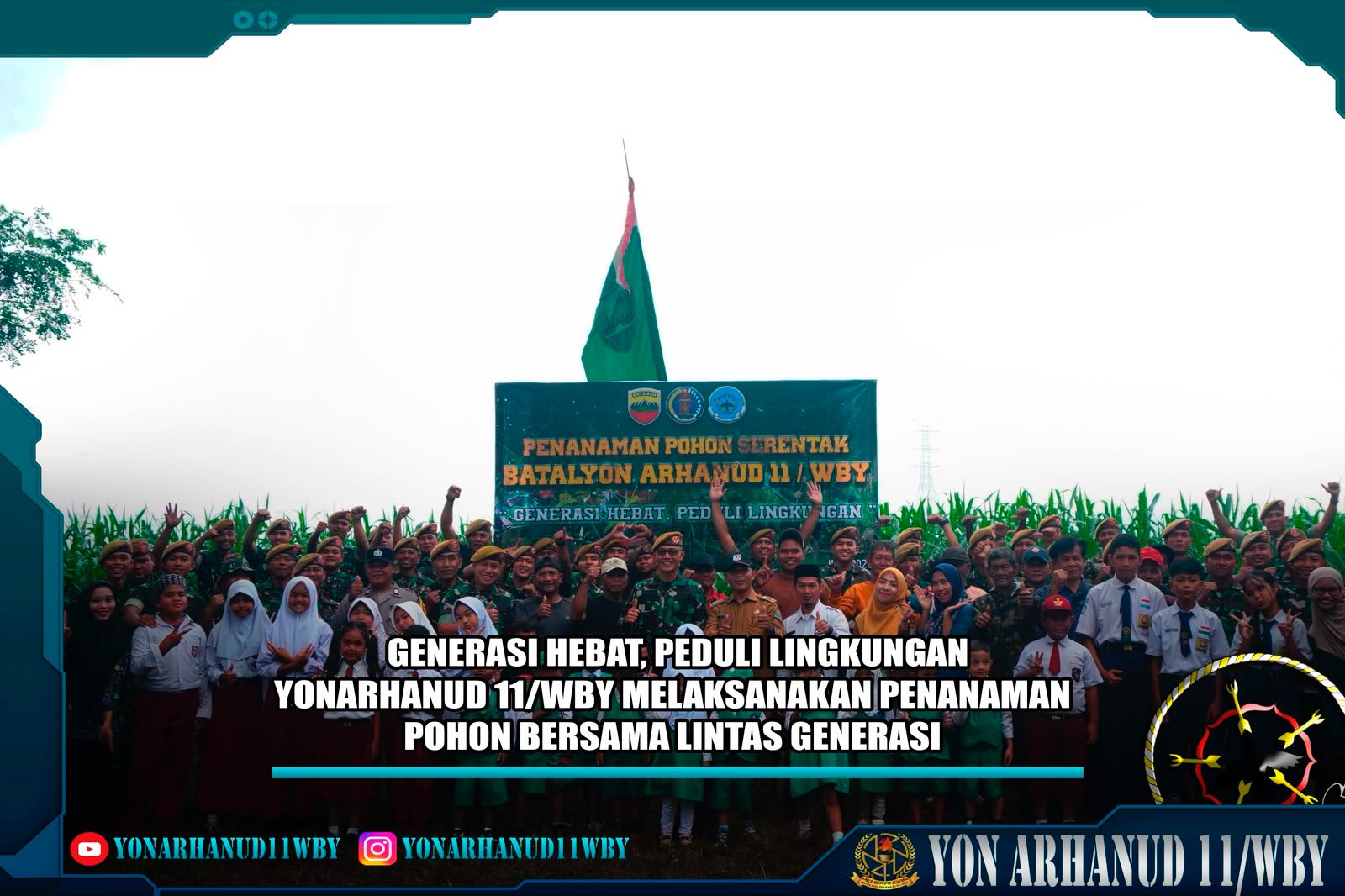 Perkuat Silaturahmi dan Soliditas, Dandim 0201/Medan Kunjungi Koramil Hamparan Perak, Serahkan Bantuan untuk Kaum Duafa