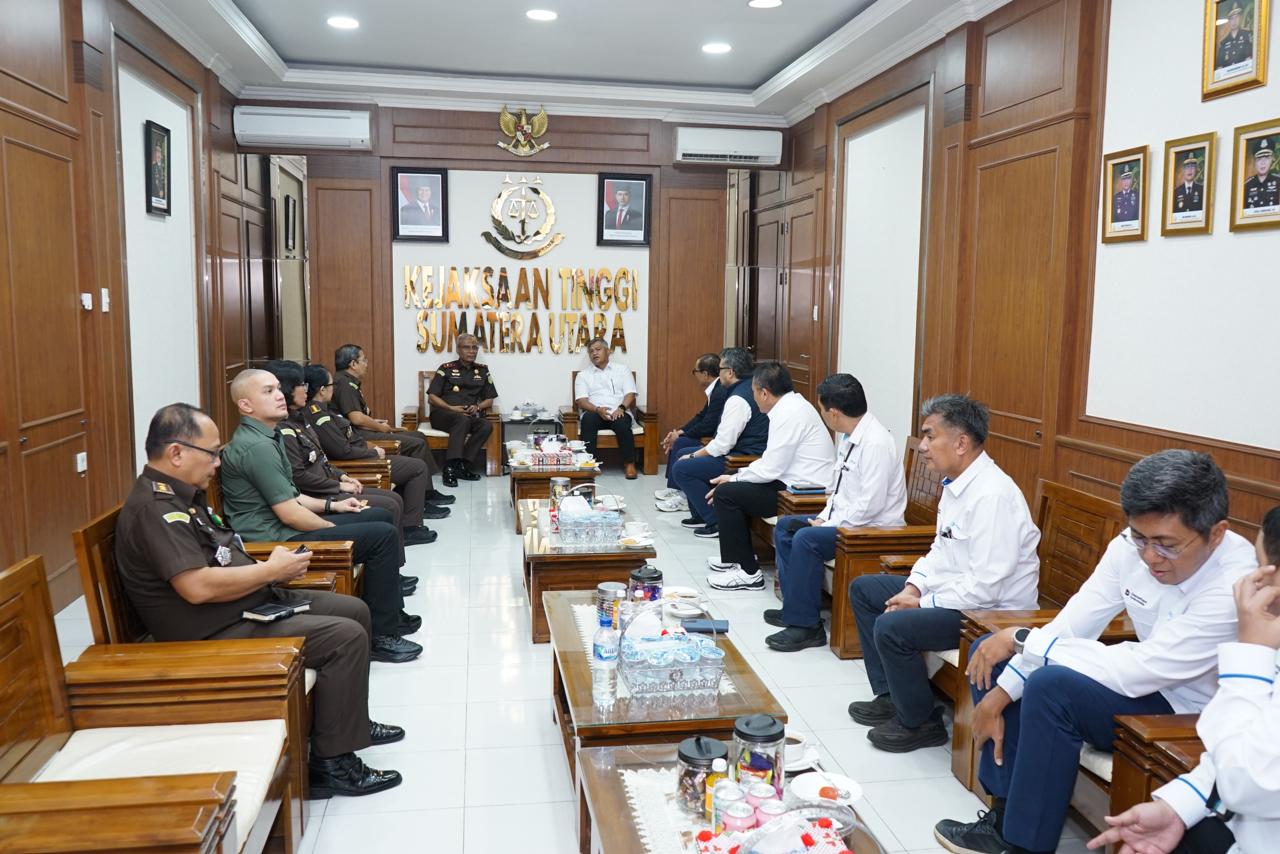 Perkuat Sinergitas Kelembagaan, Pelindo Regional 1 Kunjungi Kejaksaan Tinggi Sumatera Utara