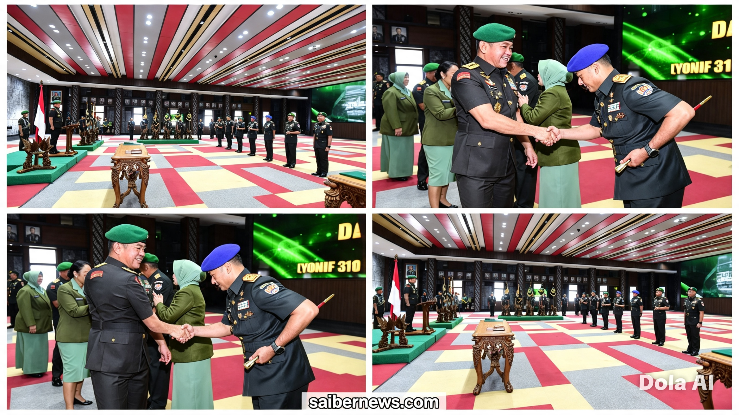 Kasad Pimpin Sertijab dan Alih Kodal Tiga Yonif, Dorong Penguatan Organisasi TNI AD