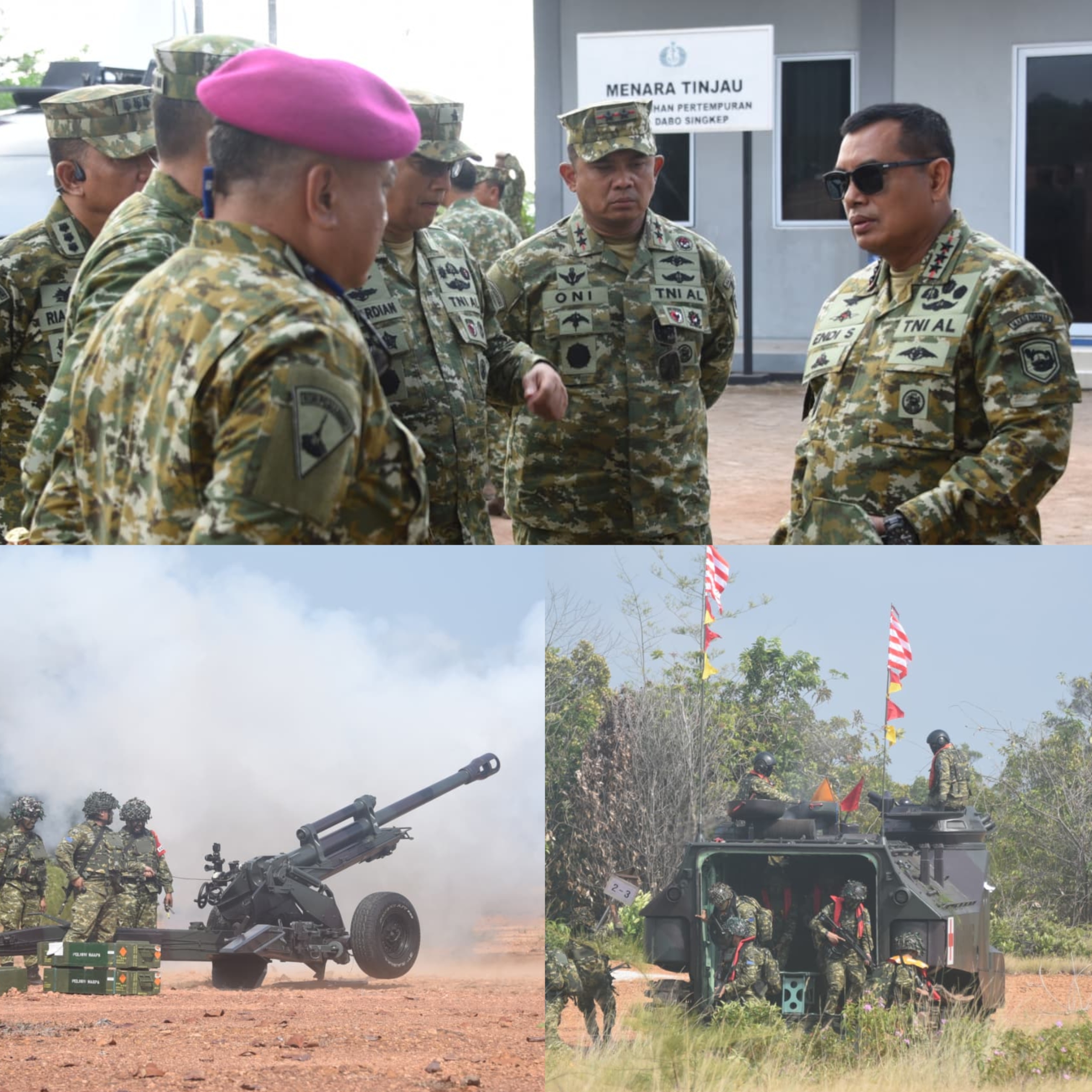 PANGKORMAR TINJAU LATIHAN INTEGRASI TNI TAHUN 2026