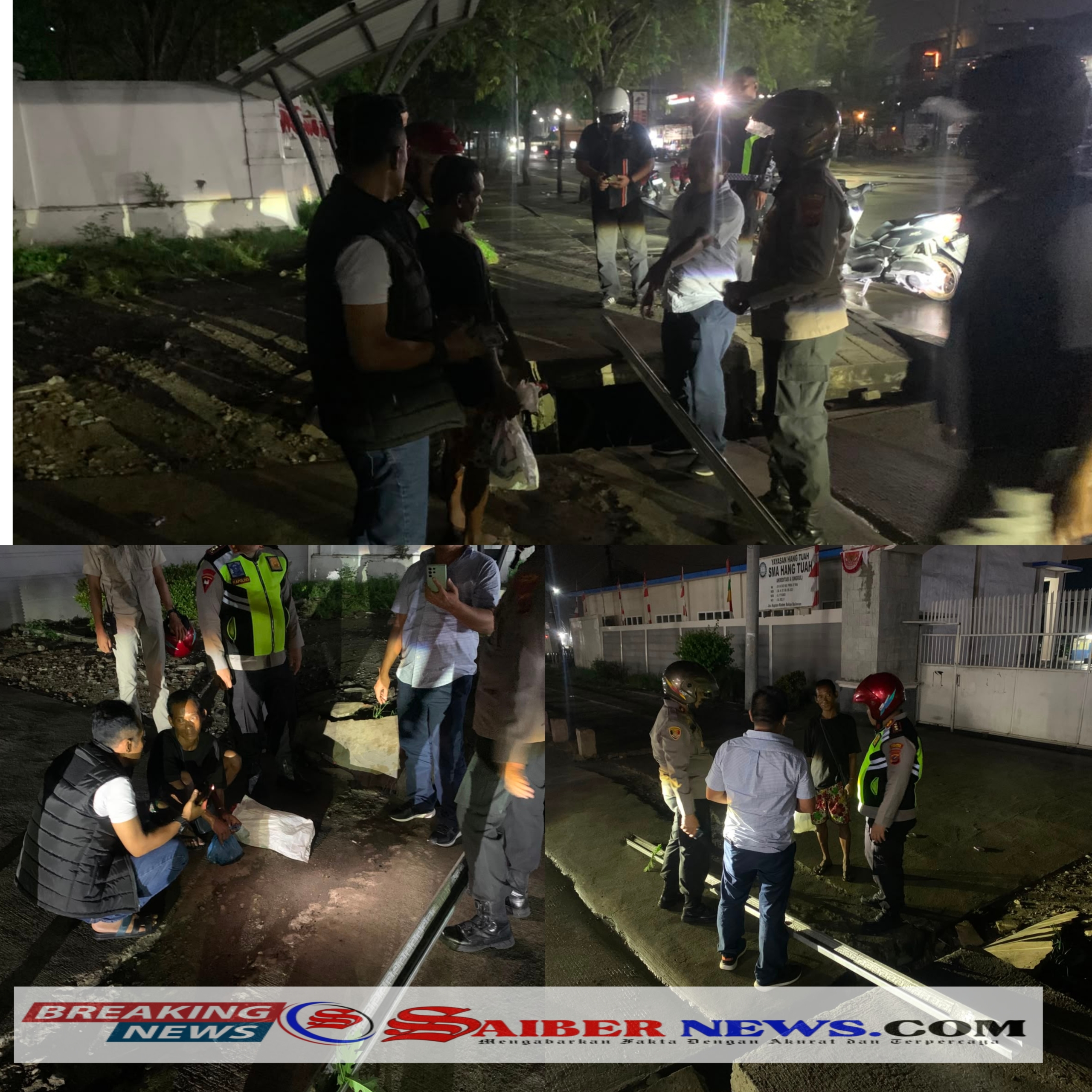 Malam-Malam Bawa Besi, “Rayap Besi” Keburu Dipergoki Kapolres Belawan