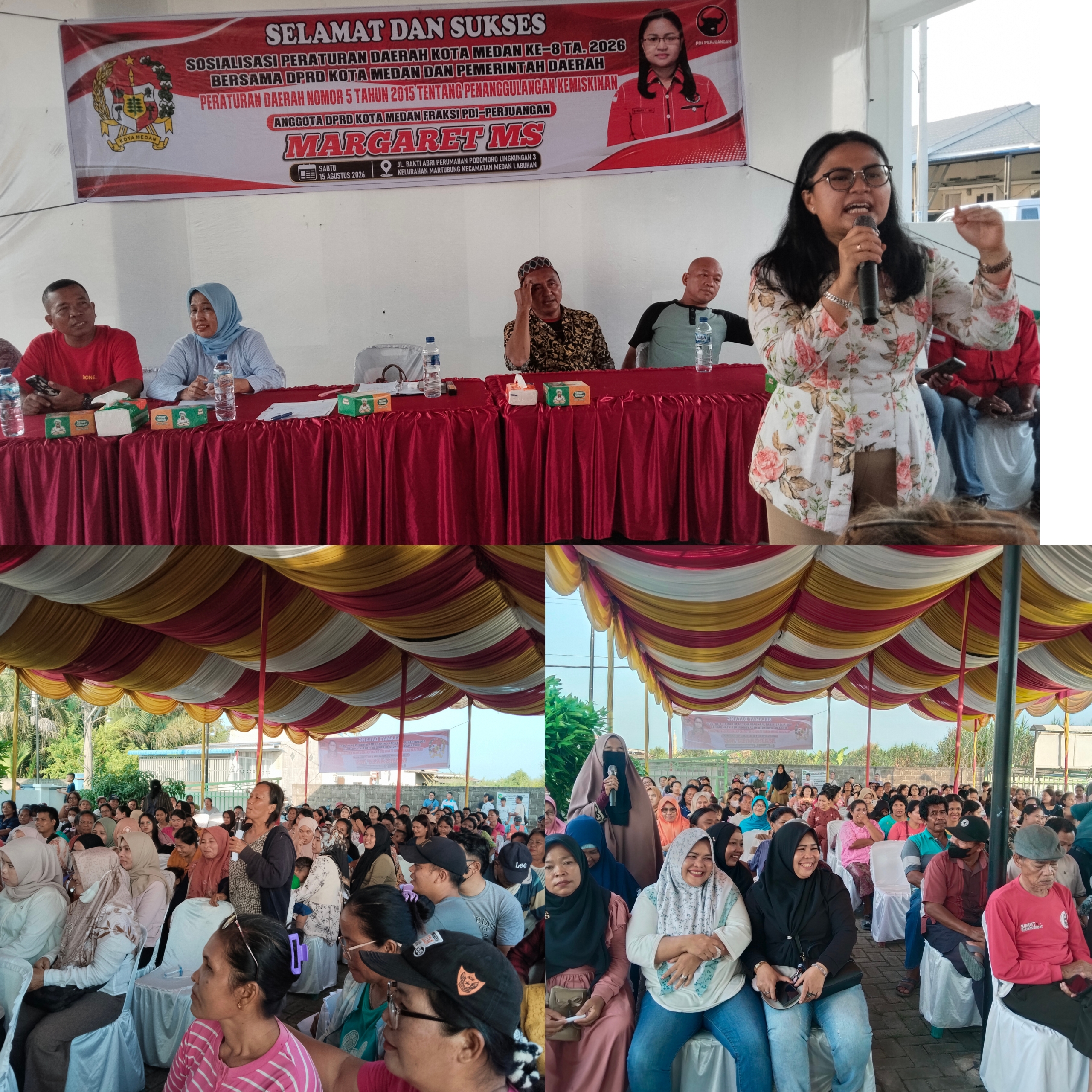 Margaret MS Dorong Kelompok Tani dan UMKM sebagai Langkah Nyata Penanggulangan Kemiskinan di Medan Labuhan