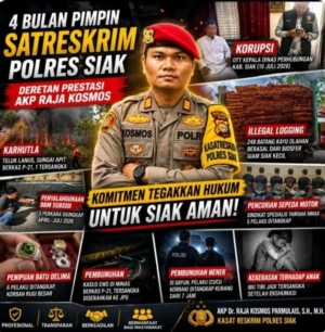 Viral Serang Pribadi, 4 Bulan Jadi Kasat Reskrim Siak, Berhasil OTT Kadishub, Tangkap Mafia dan Harmonis Kepada Masyarakat dan Wartawan 