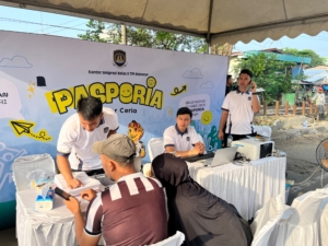 Imigrasi Belawan Hadirkan Pasporia Saat Car Free Day 