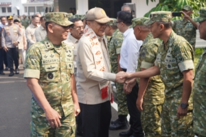 MENKOPOLKAM KUNJUNGI MAKODAM III/SILIWANGI, PANGDAM TEGASKAN KOMITMEN PERKUAT SINERGI MENJAGA STABILITAS NASIONAL