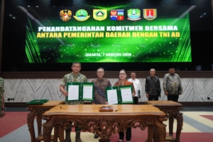 TNI AD dan Empat Pemda Sepakati Pengelolaan Sampah Berbasis Teknologi