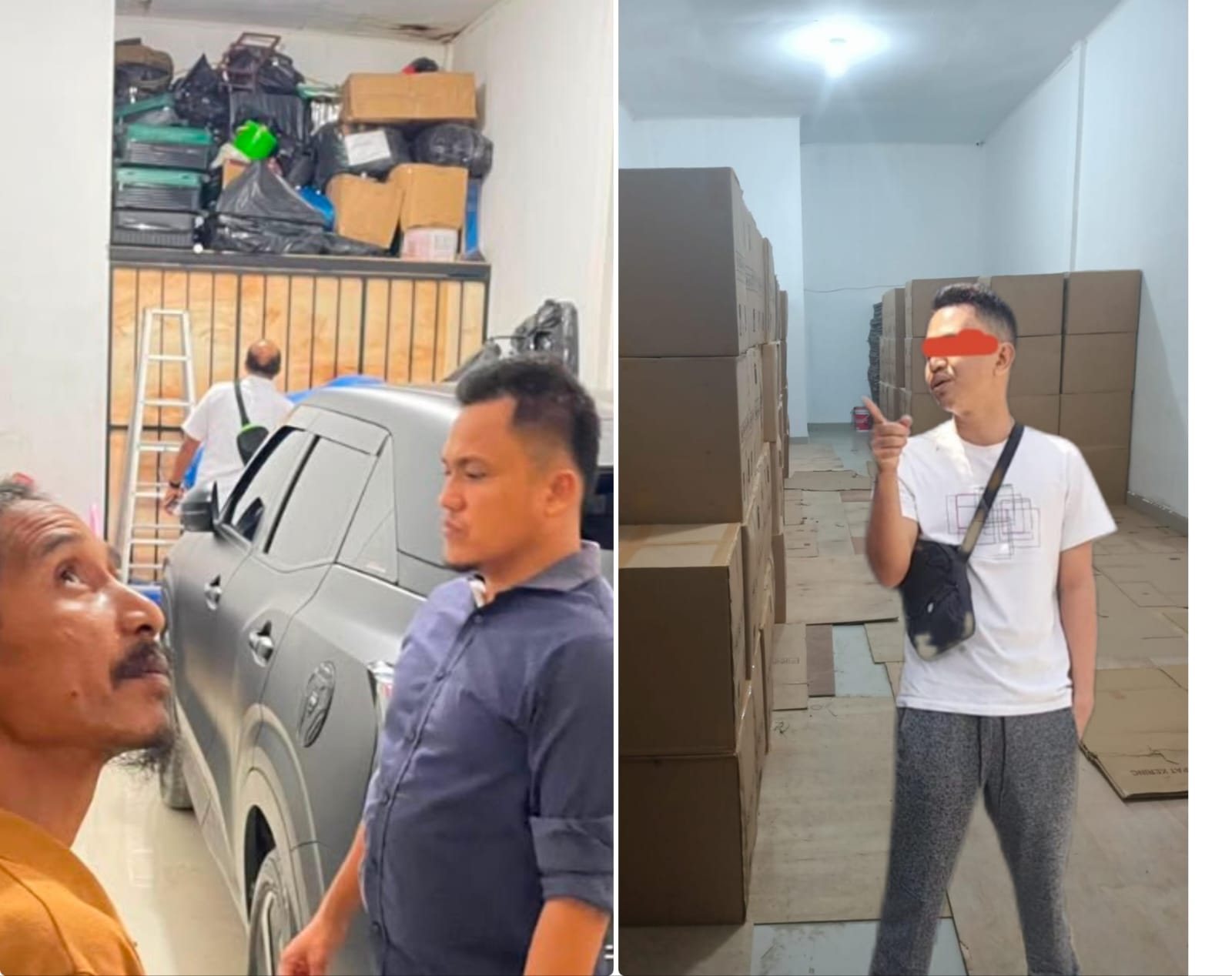 Bukti Foto Gudang Sama Persis: Publik Desak Tangkap Fahmi dan Evaluasi Polres Kampar – Polsek Tambang