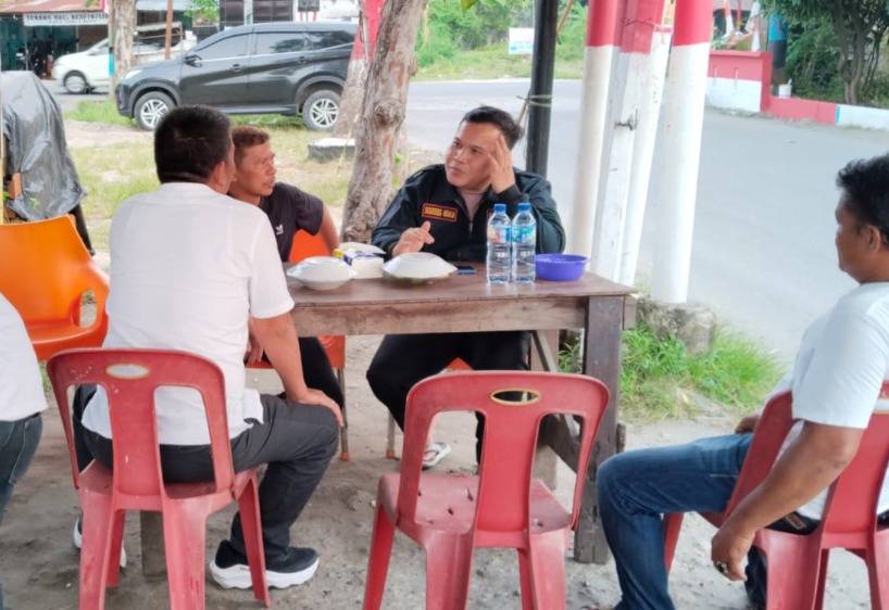 Kapolres Pelabuhan Belawan Serap Aspirasi Warga Paya Pasir, Ajak Masyarakat Bersama Jaga Kamtibmas