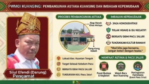 Postur Astaka Kuantan Singingi Mulai Nampak, Pemuda Kuansing Ajak Warga Jaga Kondusivitas Jelang Pacu Jalur