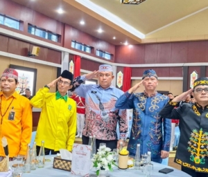 Semangat Nasionalisme Bapas Palangka Raya Mengikuti Upacara Peringatan HUT Ke-81 kemerdekaan Republik Indonesia