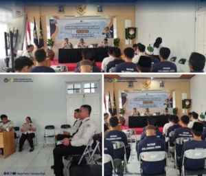 Bapas Palangka Raya menghadiri Sidang tim proses pemberian Rekomendasi terhadap Klian 
