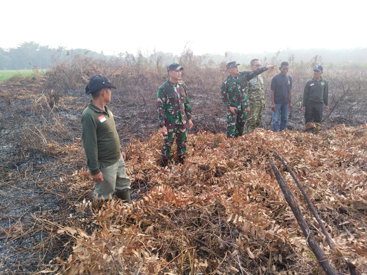 Terjunkan 11 Pamen Tiga Matra, TNI Masifkan Edukasi Cegah Karhutla di OKI