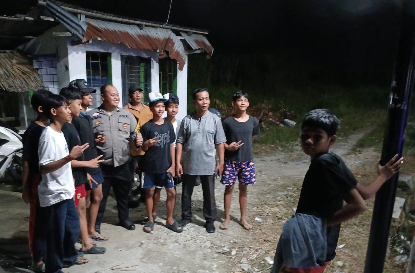 Polsek Hamparan Perak Tingkatkan Patroli Malam, Sasar Lokasi Rawan Kejahatan Jalanan