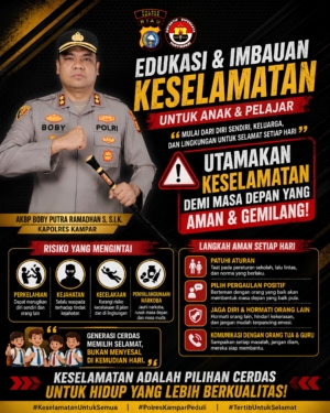 Jaga Keselamatan Generasi Penerus, Kapolres Kampar: Orang Tua Wajib Tingkatkan Pengawasan Saat Ada Aksi Penyampaian Aspirasi   