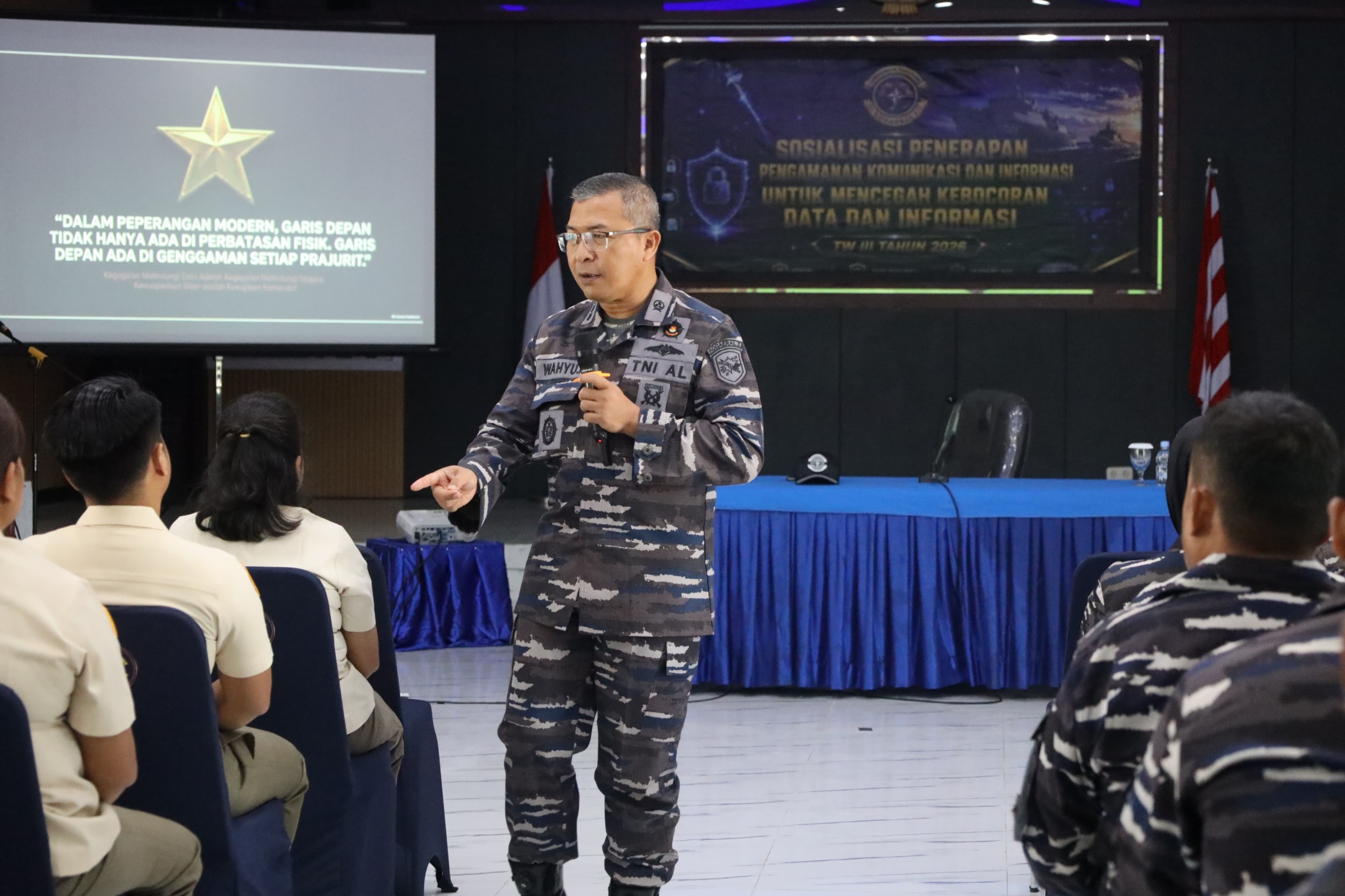 BENTENG TAK SELALU TERLIHAT: KODAERAL I PERKUAT KEWASPADAAN DI DUNIA DIGITAL