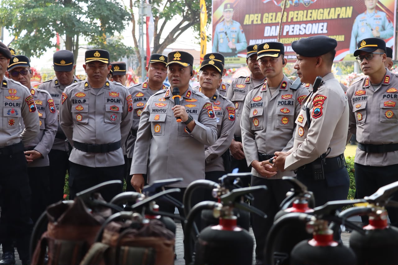 Siaga Karhutla, APAR hingga Water Cannon Disiapkan Hadapi Musim Kemarau, Kapolres Kudus: Jangan Bakar Lahan dengan Alasan Apa Pun