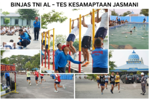 TETESAN KERINGAT PERJUANGAN TAK PERNAH BERDUSTA, GARJAS CASIS ANGKATAN 46 JADI ARENA PEMBUKTIAN CALON PRAJURIT TNI AL.
