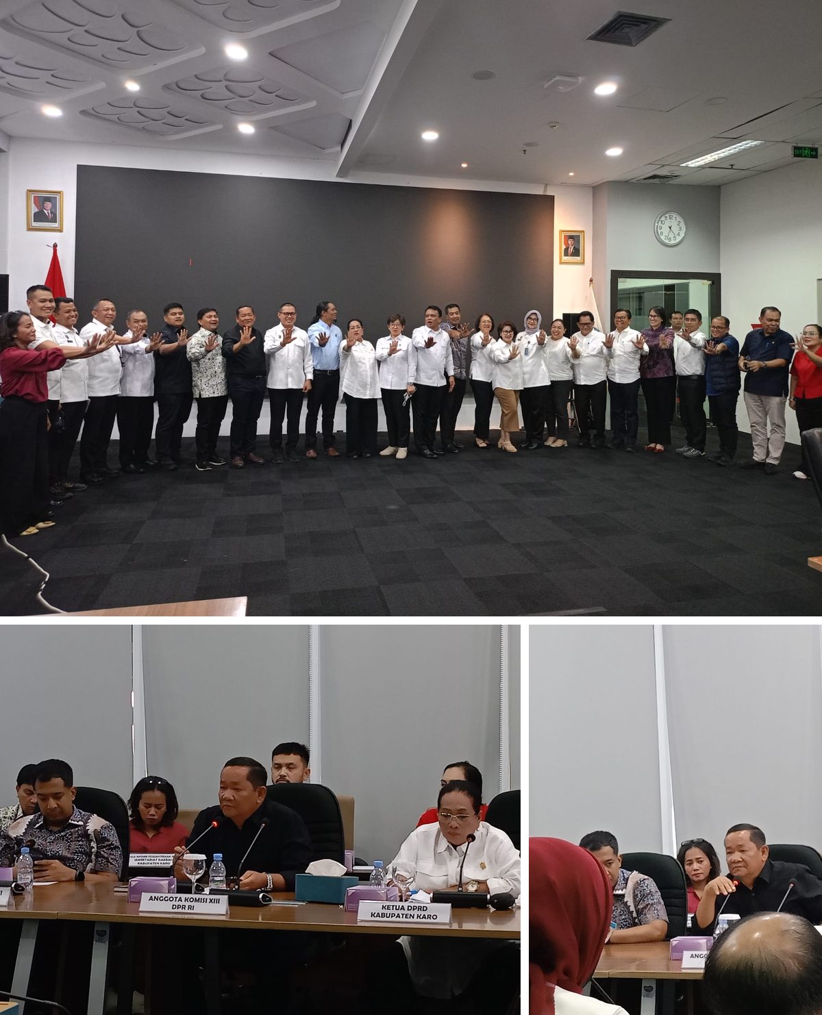Pengurus DPD PDI P Sumut Dampingi Ketua DPRD Karo Iriani Tarigan “Desak Kepastian Penanganan Siswa Terdampak MBG”