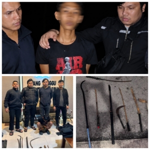 Tim Macan Polres Pelabuhan Belawan Amankan Remaja Anggota Genk Motor, 10 Sajam Ditemukan di Sekitar Basecamp
