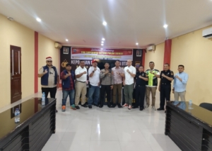 Pertanyakan titik rencana Unras, Polresta Deli Serdang fasilitasi Mediasi antara K.SPSI AGN dan Pihak Bandara Kualanamu