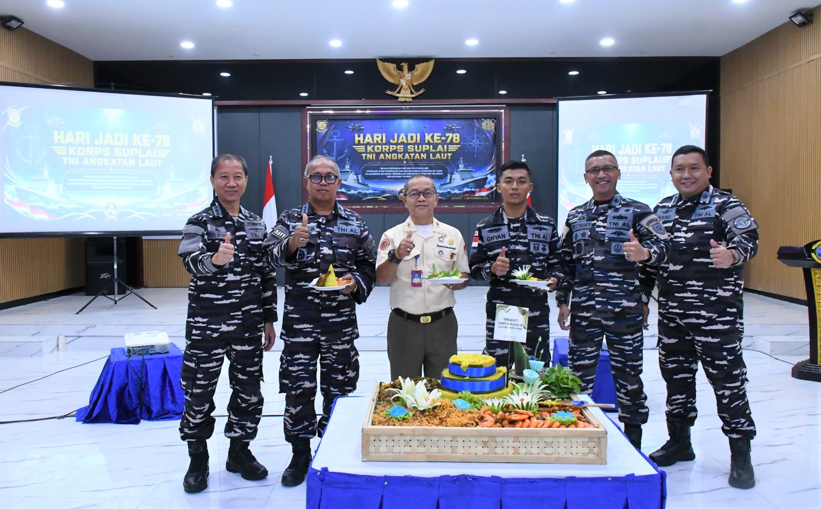 NADI YANG TAK TERLIHAT DI TENGAH LAUTAN : PERJALANAN 78 TAHUN KORPS SUPLAI TNI ANGKATAN LAUT