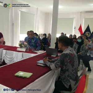 Bapas Palangka Raya kegiatan penguatan lmplementasi Quick Wins yang diselenggarakan secara Virtual  melalu Zoom 