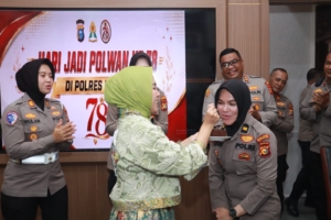 Rangkaikan Kebersamaan & Pengabdian, Polres Kampar Gelar Syukuran Hari Jadi Polwan ke-78