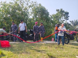 AKSI LUGAS PERSONEL PAM OBVITNAS KODAERAL I GAGALKAN DUGAAN ILLEGAL TAPPING AVTUR DI JALUR PIPA PERTAMINA