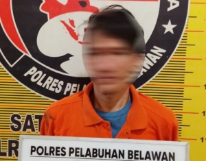 Sat Narkoba Polres Pelabuhan Belawan Tangkap Pengedar Narkoba, 15 Paket Shabu Disita