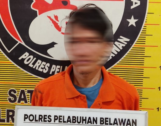 Sat Narkoba Polres Pelabuhan Belawan Tangkap Pengedar Narkoba, 15 Paket Shabu Disita