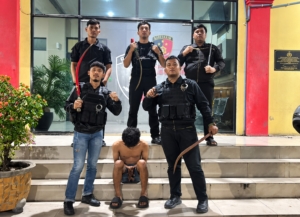 Rencana Tawuran Tim Macan Sudah Menunggu Celurit Malah Jadi “Tamu” Polres Pelabuhan Belawan