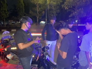 Jaga Kondusivitas Malam Hari, Tim URC Raga Polres Kampar Patroli Menyeluruh — Nihil Gangguan Kamtibmas