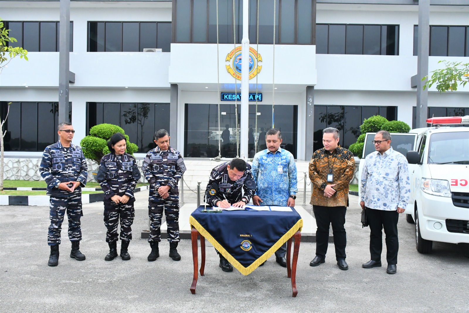 GARDA TERDEPAN KAWAL KESEHATAN PRAJURIT, KODAERAL I PERKUAT FASILITAS MEDIS BERSAMA BRI