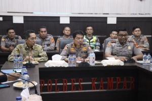 Puslitbang Polri Lakukan Penelitian di Polres Kampar, Fokus Evaluasi Mutu Pengadaan Barang/Jasa