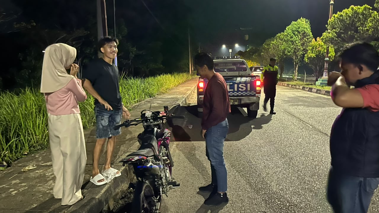 Tim Raga Polres Kuansing Patroli KRYD, Antisipasi C3 dan Gangguan Kamtibmas