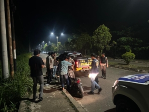 Tim Raga Polres Kuansing Patroli Malam, Antisipasi C3 dan Balap Liar