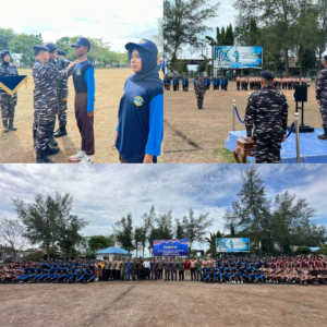 100 Pelajar Digembleng Kodaeral I, Persami KKRI Kobarkan Jiwa Patriot dan Bahari di Lhokseumawe