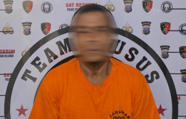 Kena Batunya, Maling Sanyo Marelan Terciduk Tim URC Sat Reskrim Polres Pelabuhan Belawan