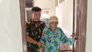 Berkat Keikhlasan dan Kepedulian Prajurit Kodim 0201/Medan, Opung Nurmala Aritonang Bisa Berkumpul Lagi Bersama Keluarganya
