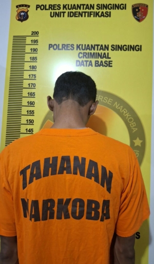 Tim Elang Kuantan Ungkap Peredaran Sabu 1,79 Gram di Muara Langsat, Satu Tersangka Diamankan