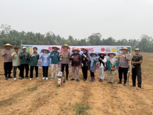 Fertiplus Harmoni Hijau Inovasi Polda Riau Dikenalkan di Kuansing, Dukung Ketahanan Pangan