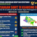 Spanduk Sakti Muncul Di Kuansing.! 6 PKS Disegel Komisi XII DPR RI & Gakkum KLHK, PT PCS: Ada Aduan & Potensi Pelanggaran